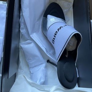 Alexander Wang Sienna Logo Mule